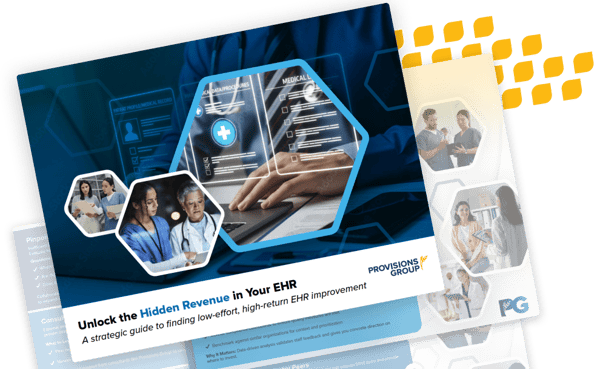 Cover of the guide: Unlock the Hidden Revenue in Your EHR