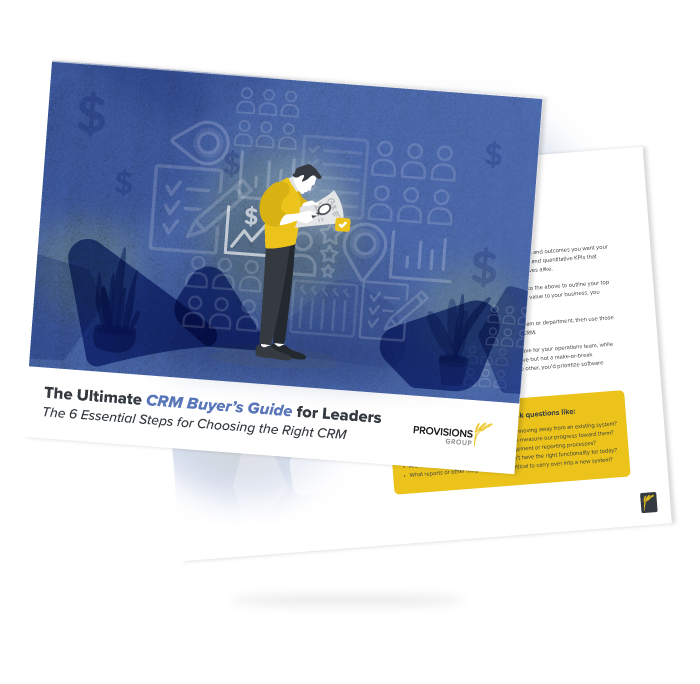 CRM Buyers Guide CRM Buyers Guide