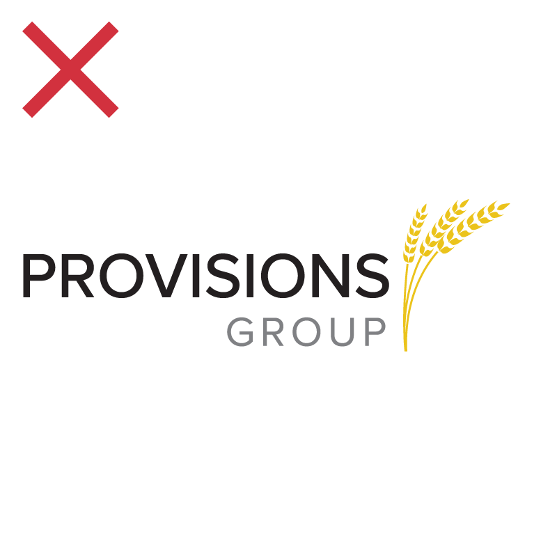 Do not use legacy versions of the logo.