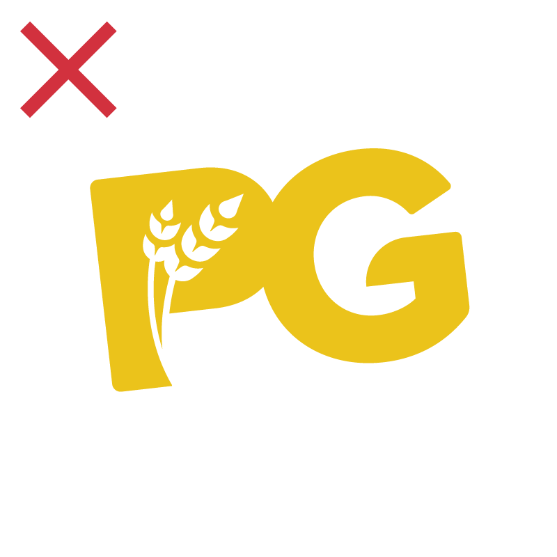 Do not modify, change color, or skew the logos.