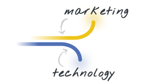 Marketing and technology can diverge from one another.